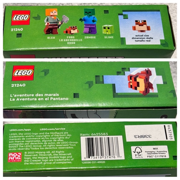 🆕 LEGO® 21240 The Swamp Adventure Biome - Picture 2 of 2